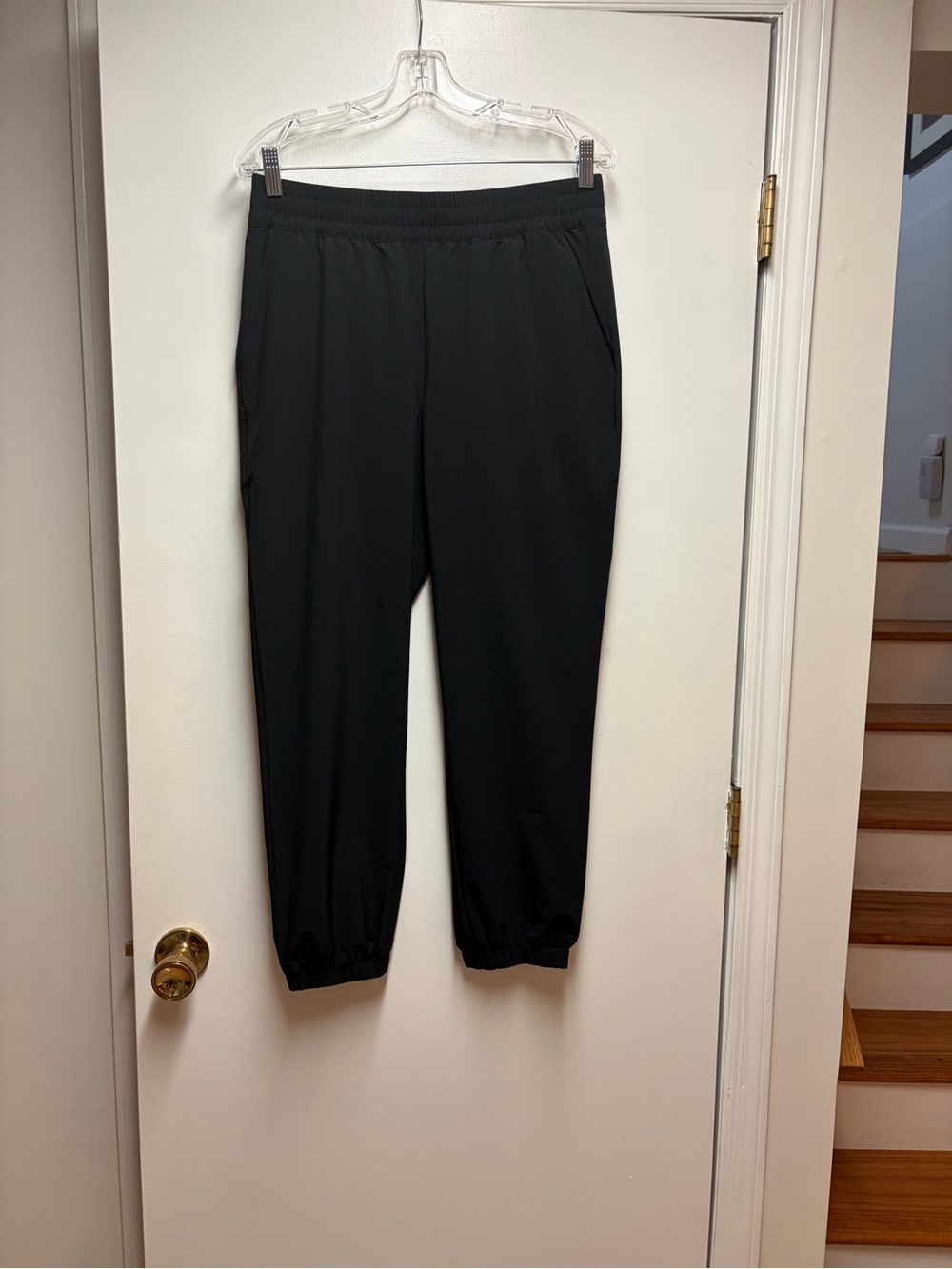 Banana Republic BR Sport Black Performance Jogger Pants Women’s Medium NWOT
